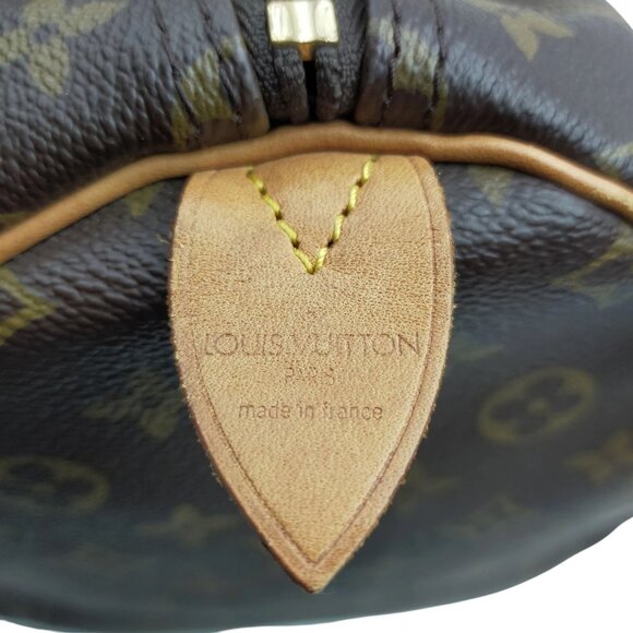 (S6) Authentic Louis Vuitton Travel Bag Keepall 55 Brown Monogram Luxury Vintage - Picture 6 of 9